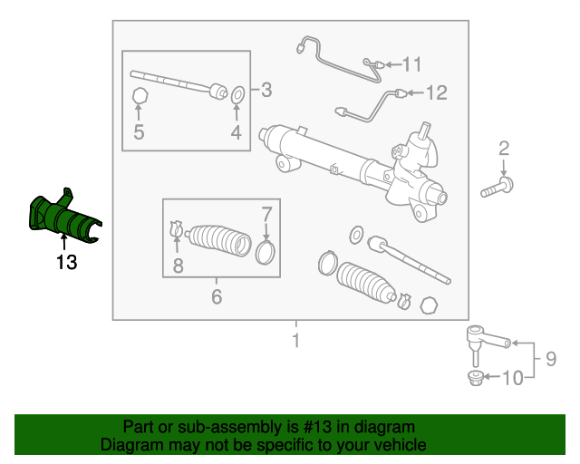 20122015 Chevrolet Captiva Sport Steering Gear Heat Shield 25880206