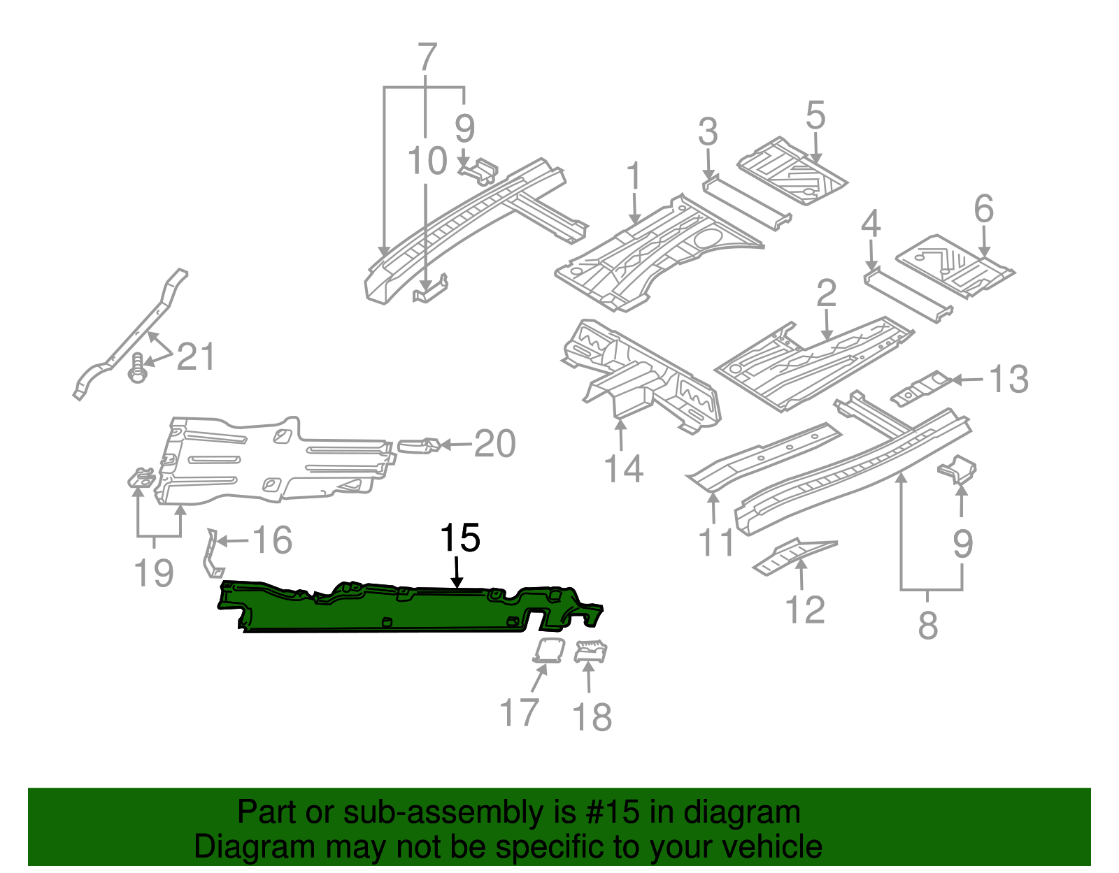 Side Shield - Volkswagen (7L0-825-211-A)
