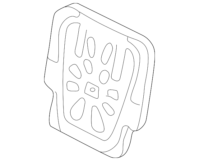 Seat Back Frame - Ford (YL7Z-7861018-CA)