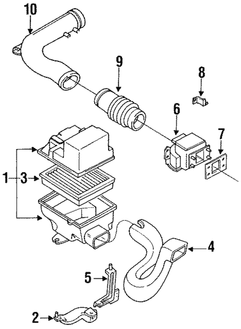 Air Mass Sensor - Ford (E8GY-12B529-A)