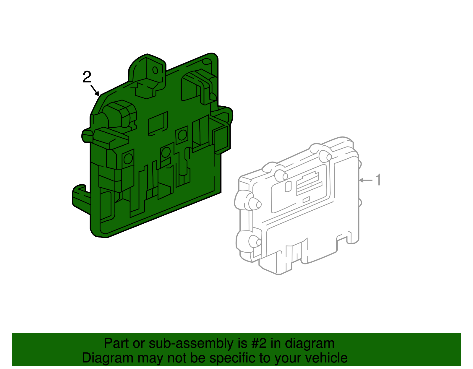 F Bracket - GM (84086138)
