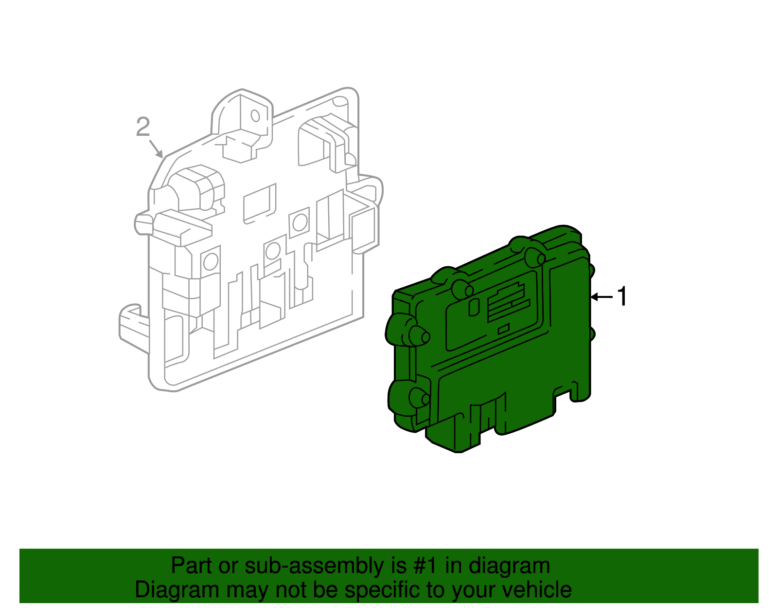 F Module - Cadillac (84137406)