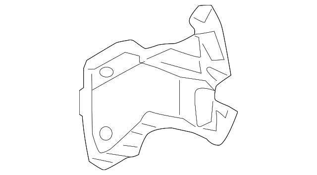 Rear Passenger Side Door Hinge - GM (96541503)