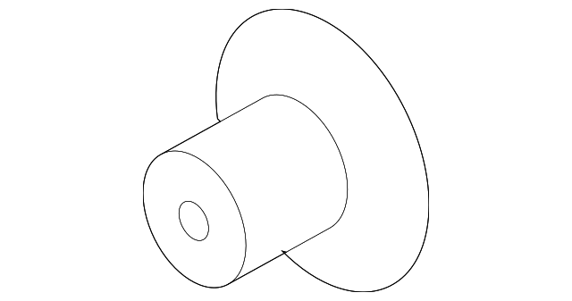 Hood Release Cable Grommet - GM (94580474)