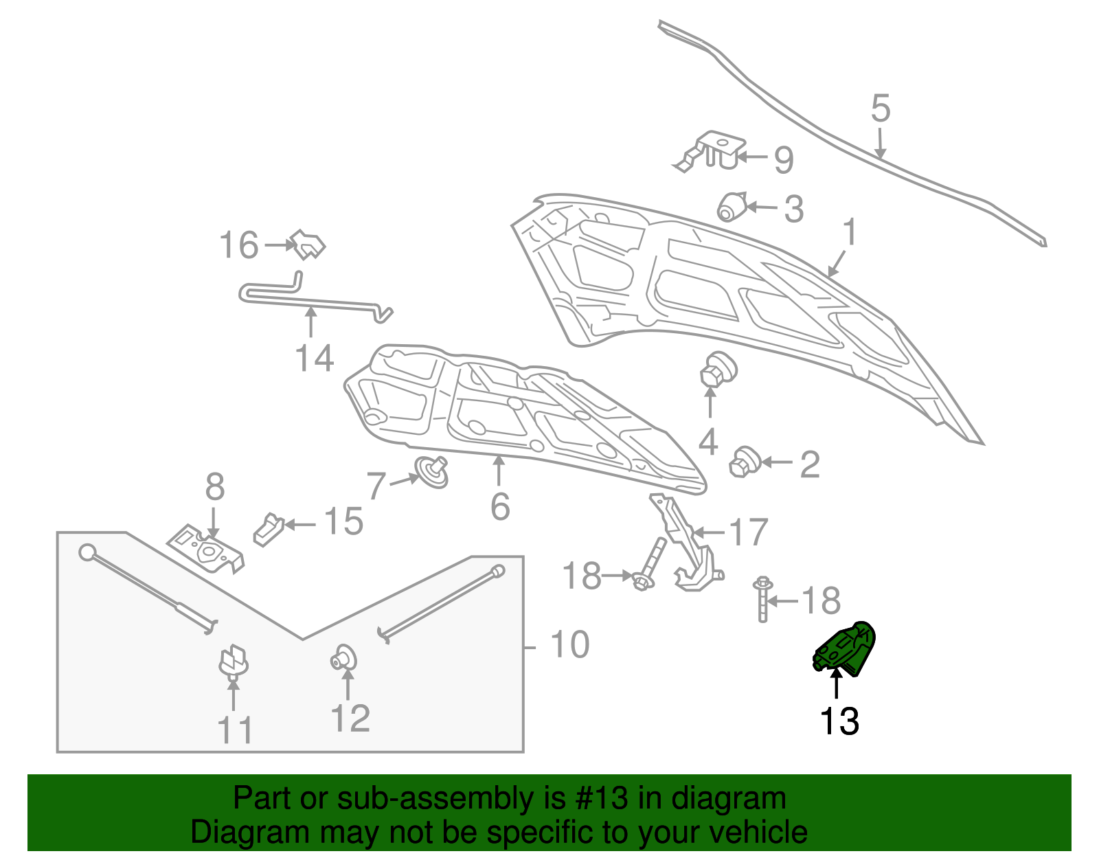 Handle - GM (96476607)