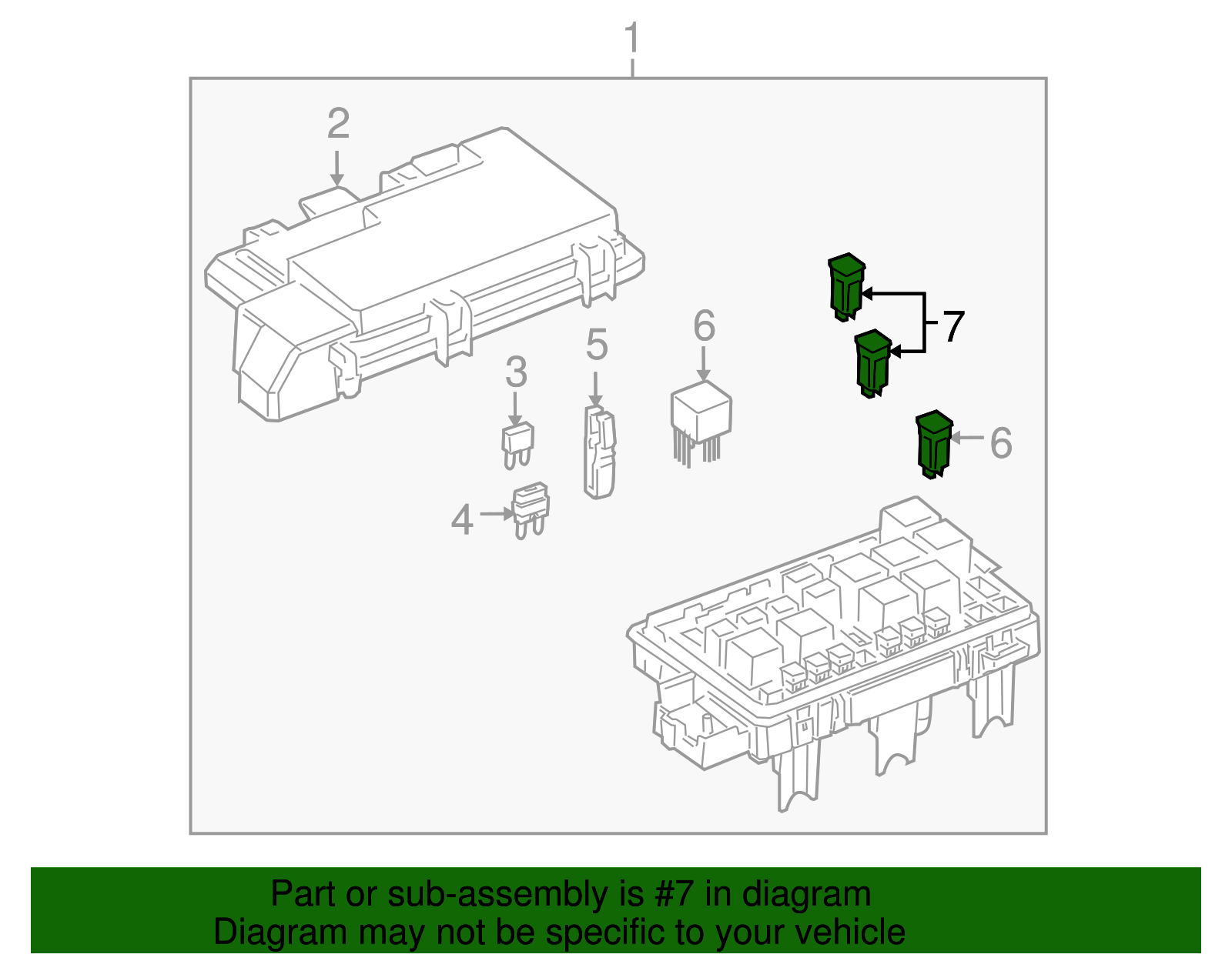 60 AMP Fuse - GM (15319480)