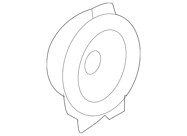 Front Door Radio Speaker - GM (15236987)