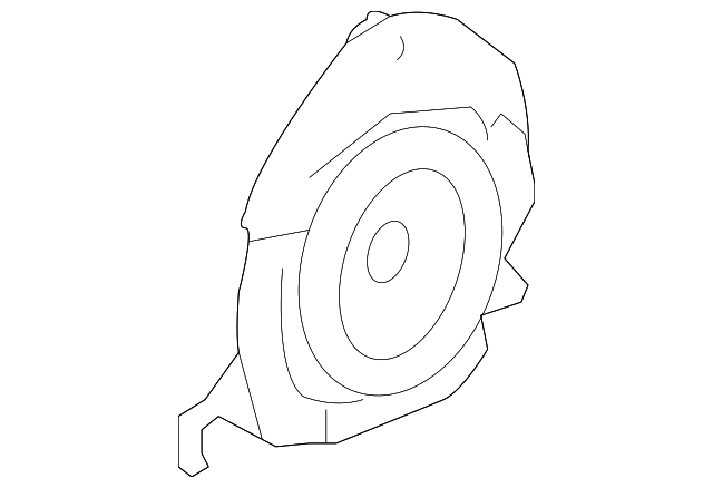 Rear Dr Speaker - GM (15054681)