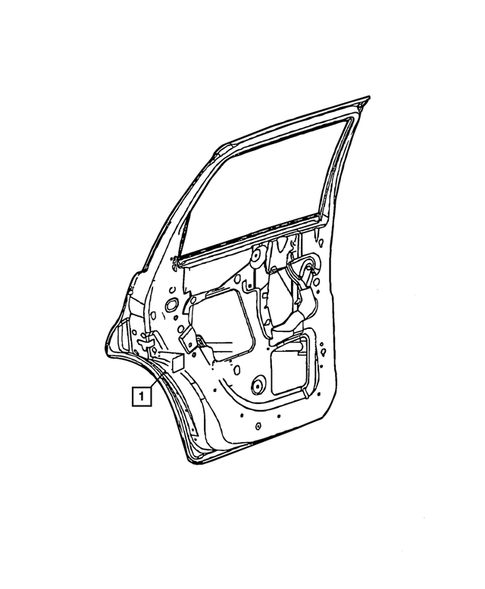 Doors for 2008 Chrysler PT Cruiser | Mopar Online Parts