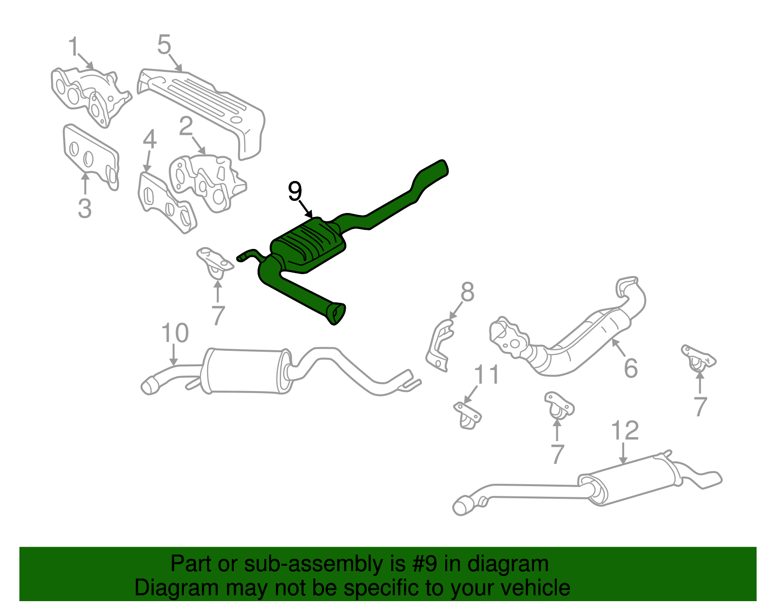 Catalytic Converter 023-131-089-DX