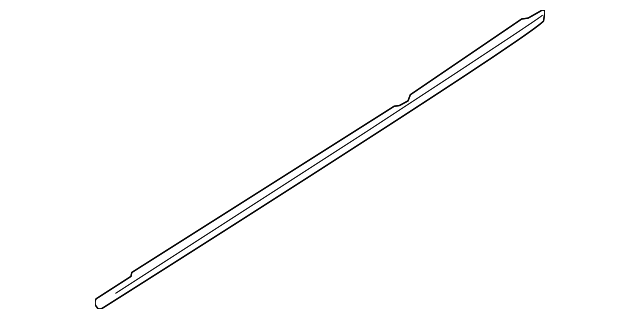51357312909 - 2014-2019 BMW Belt Molding (51-35-7-312-909) | BMW 