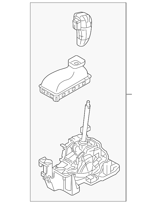 20102012 Lincoln MKZ OEM Gear Shift Assembly 9H6Z7210CF OEM Ford Parts