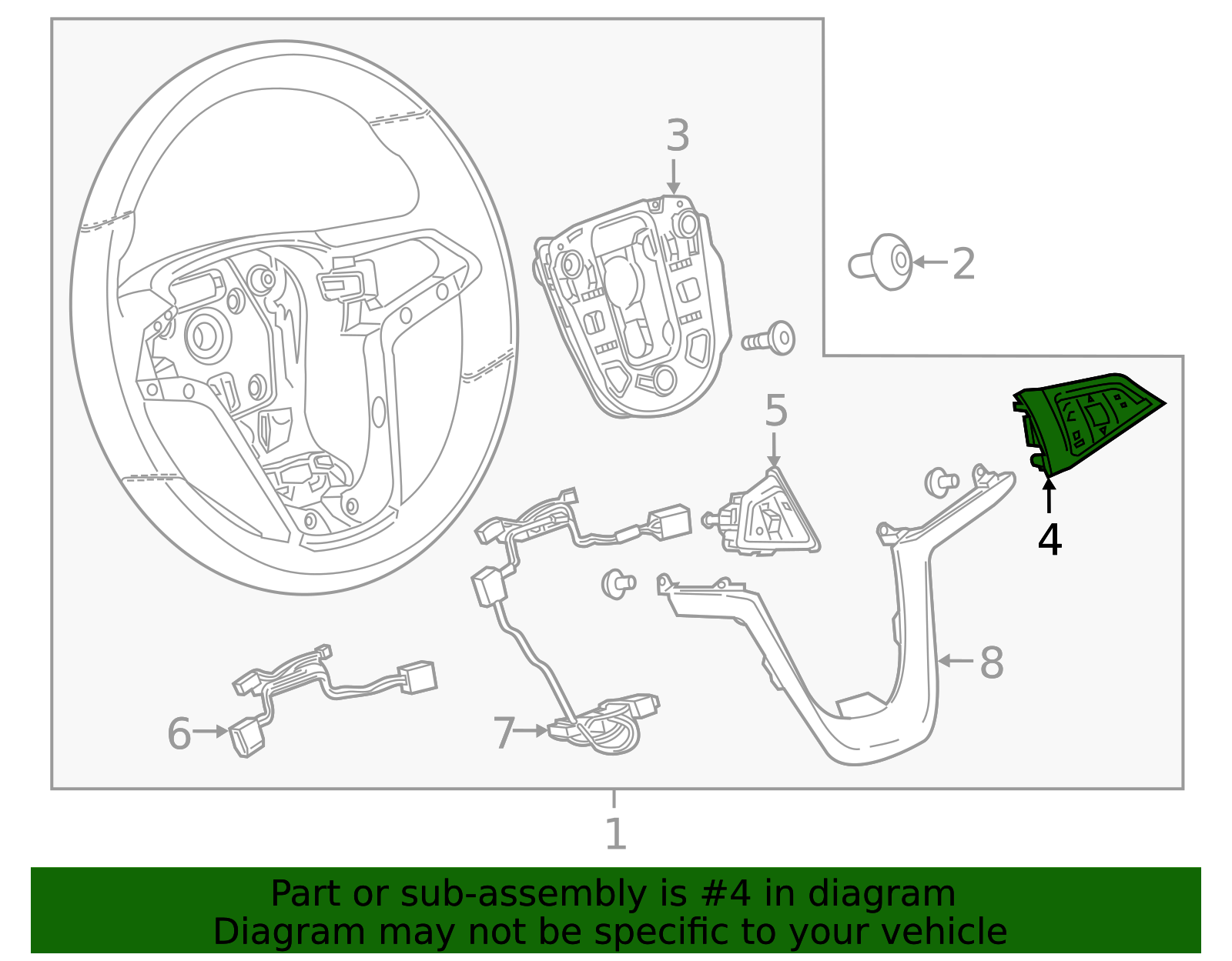 Radio Switch - GM (95168429)