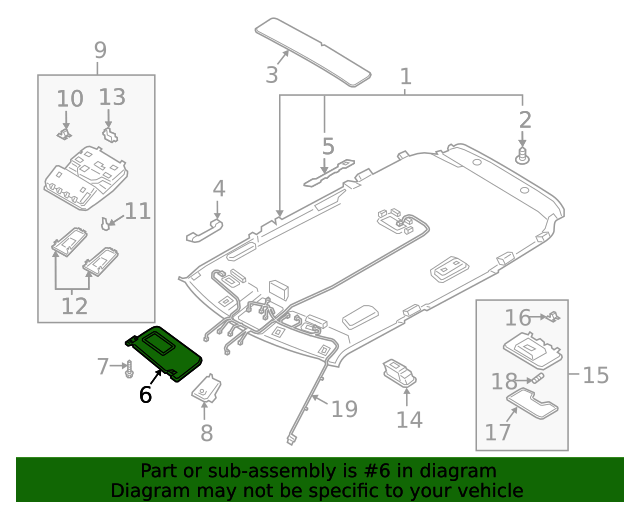 85210K0020HGC SunVisor 20202022 Kia Soul Kia.Parts Store