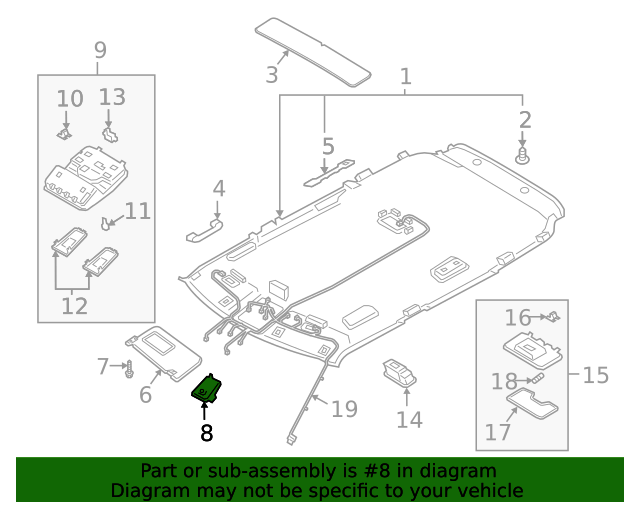 85235A9000HGC Holder 20202021 Kia Soul Kia.Parts Store