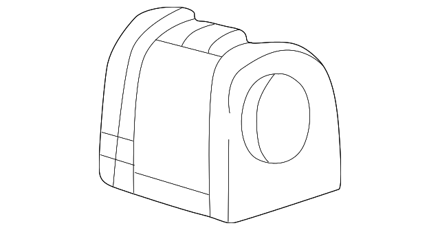 Stabilizer Bar Bushing - Ford (XW4Z-5493-BA)