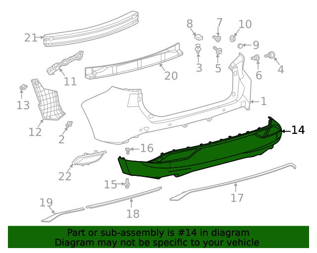 20212023 Toyota Venza Bumper Cover 5216948160 Toyota Parts Center