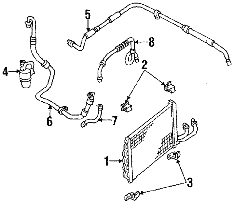 Refrigerant Hose - Ford (E83Z-19835-A)