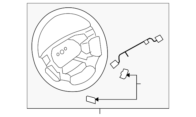 Steering Wheel - GM (96837670)