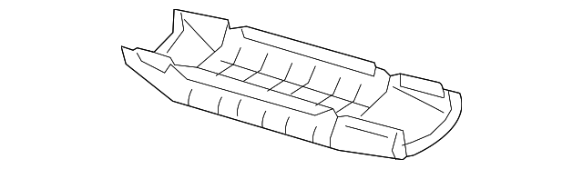 Lower Shield - Ford (YL8Z-5E258-AA)