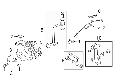 Gaskets & Sealing Systems for 2018 Chevrolet Express 3500 #0