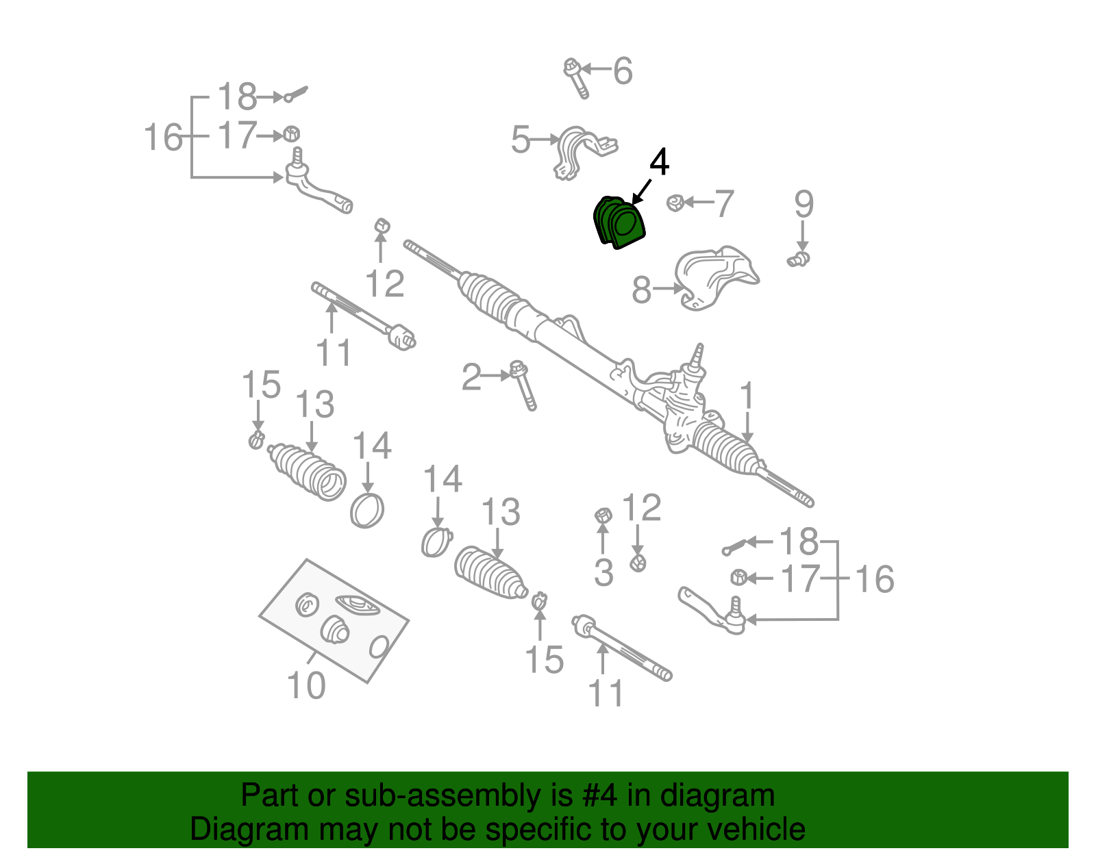 Grommet - Scion (45517-52010)