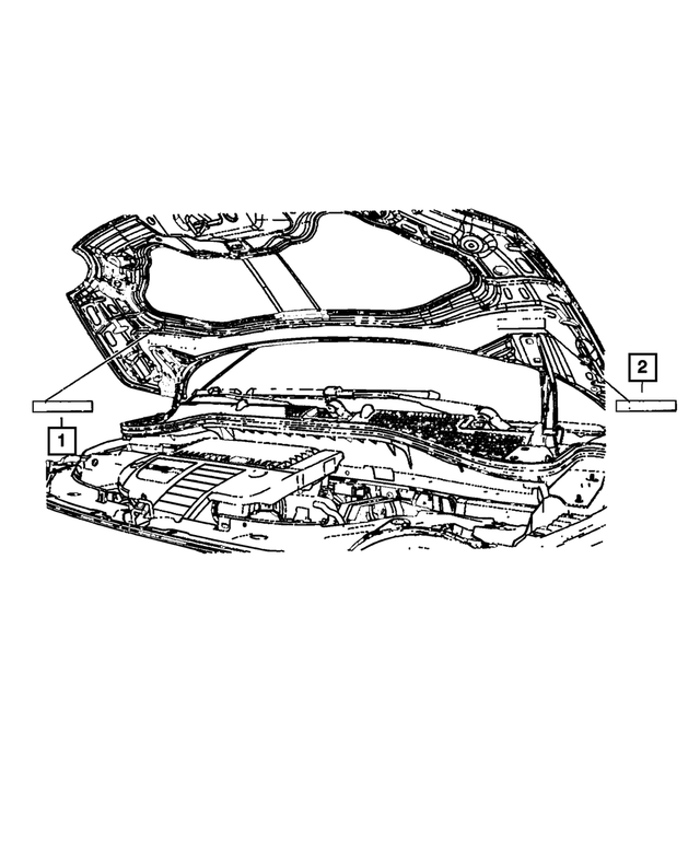 2012 Fiat 500 Vehicle Emission Control Information Label 52014630AA