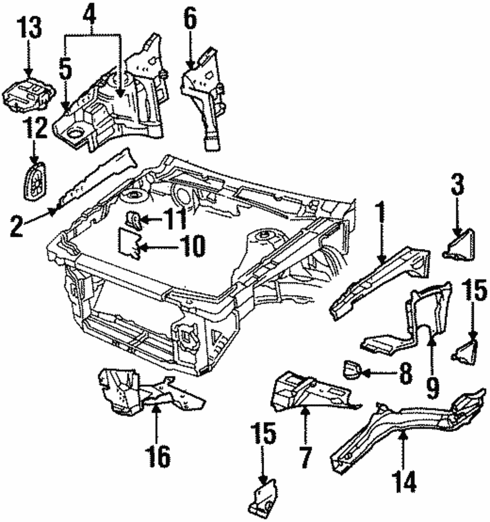 Splash Shield Retainer - GM (12337900)