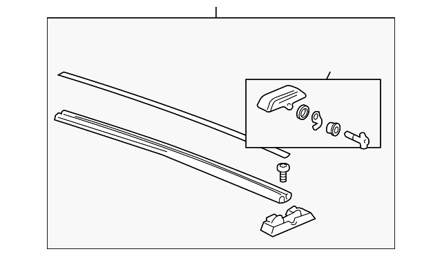 Rail Pkg, Lugg Carr Cr - GM (12498493)