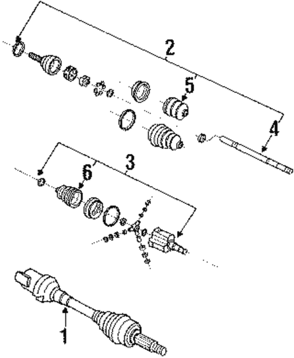 Cv Axle Shaft - GM (7847288)