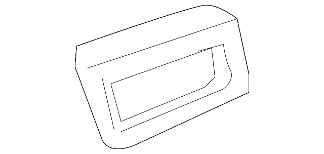 Driver Side Rear Door Pull Handle - GM (96817105)