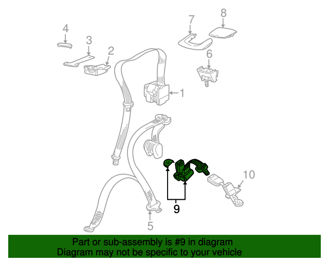 Center Assembly 3B0-857-703-B-Q44