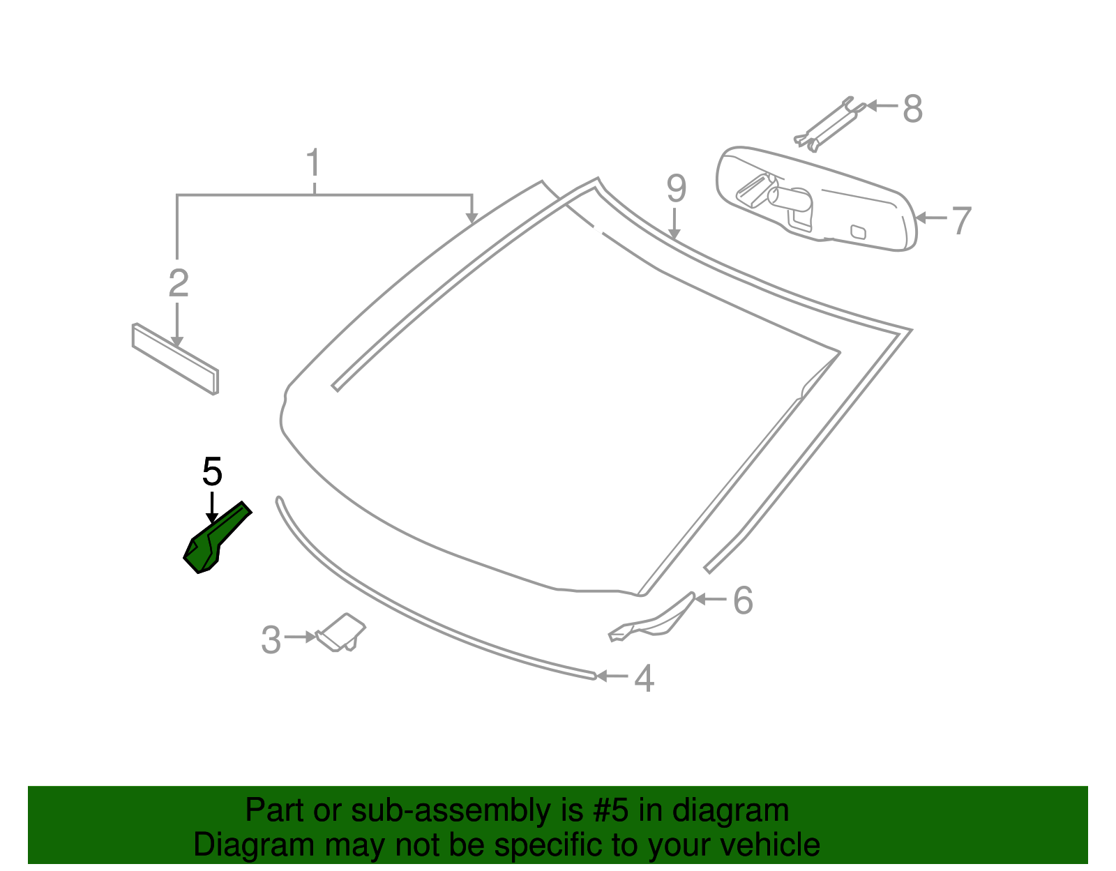Seal - Toyota (53866-48030)