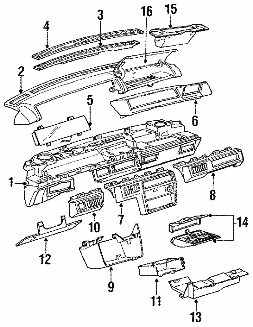 Door Assembly-I/P Compt                       *Graphite - GM (12504548)