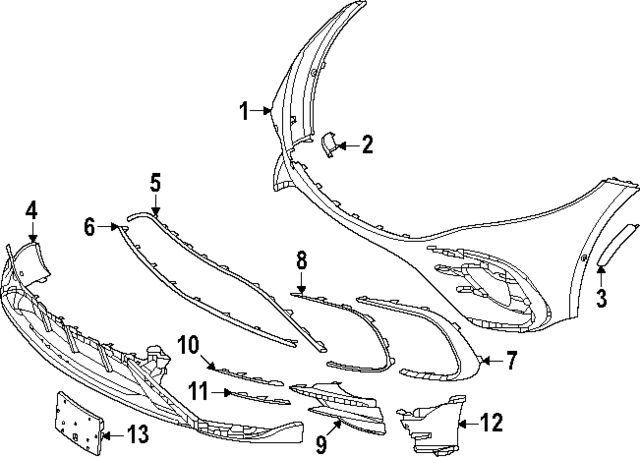 2022-2024 Mercedes-Benz Tow Eye Cap 297-885-12-02-9999 | MB Parts  