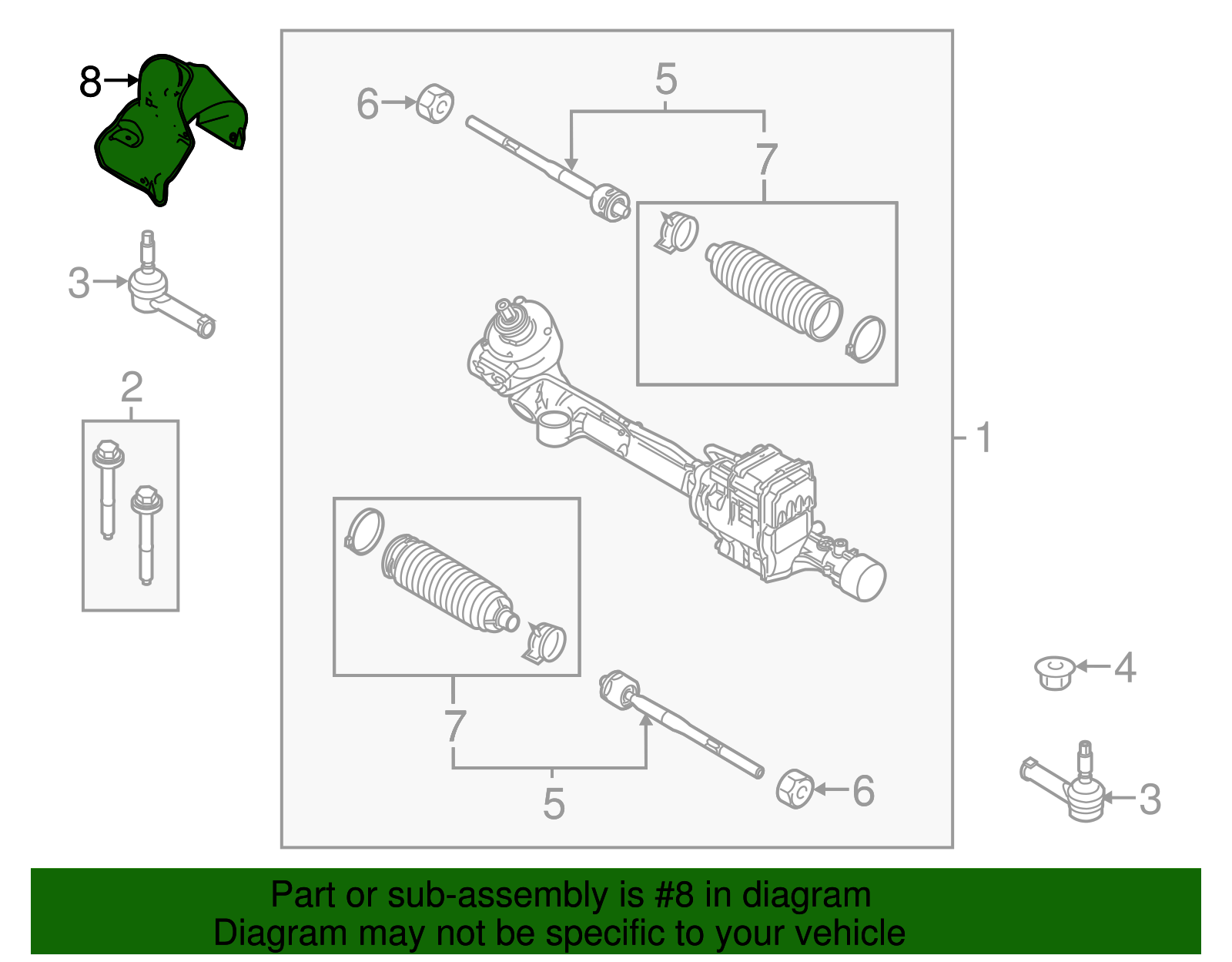Rack And Pinion Heat Shield - Ford (GG1Z-3K721-B)