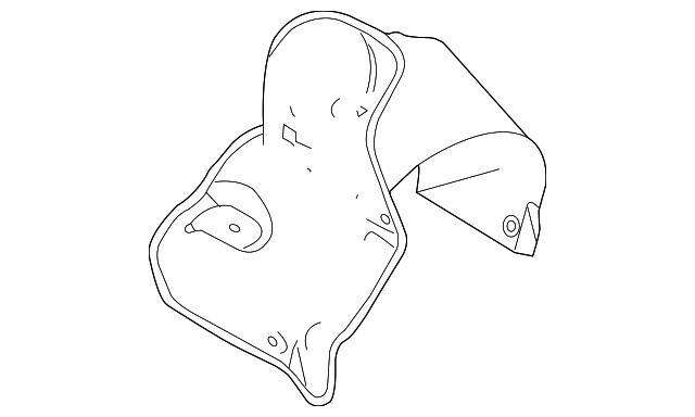 Rack And Pinion Heat Shield - Ford (GG1Z-3K721-B)