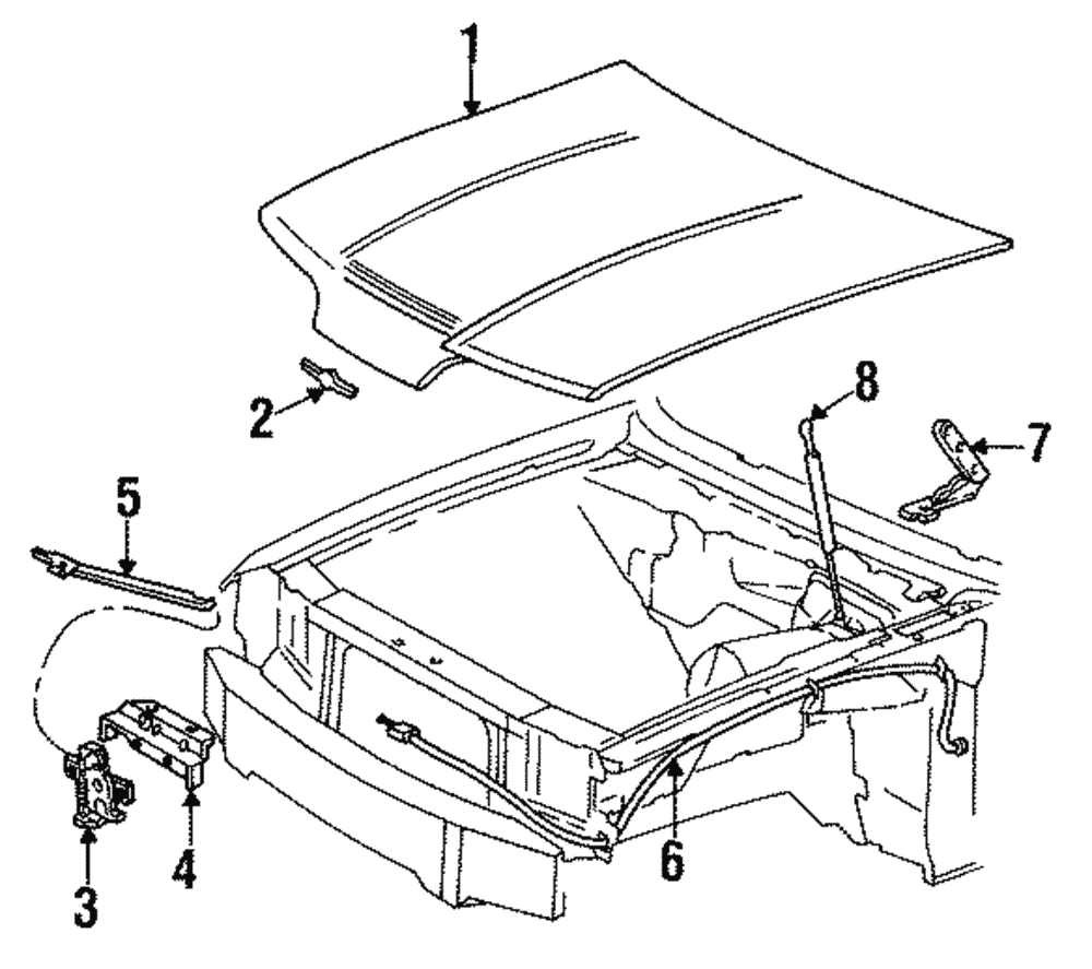 Safety Catch - Ford (E9SZ-16892-B)