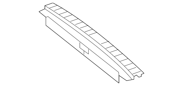 166-690-99-00-64-8N84 - Trim, Loading Sill Mercedes-Benz USA Parts 