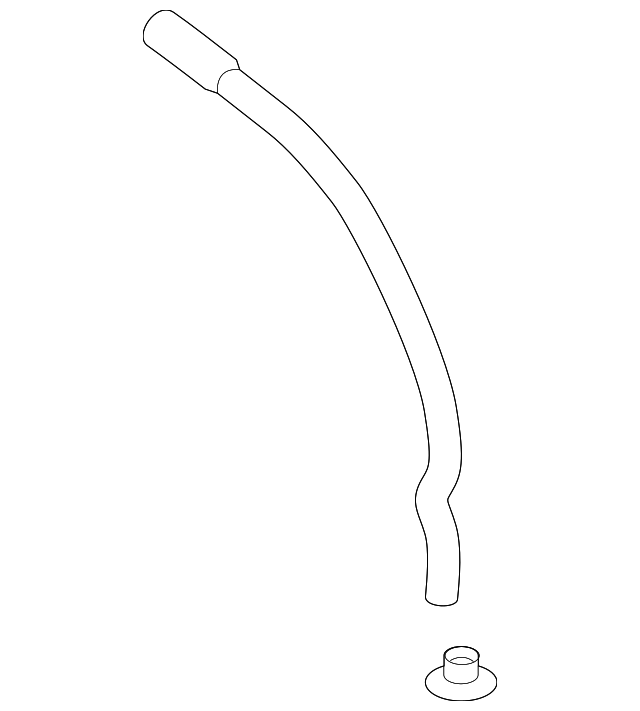 20172022 GM Air Conditioning Evaporator and Blower Module Drain Hose