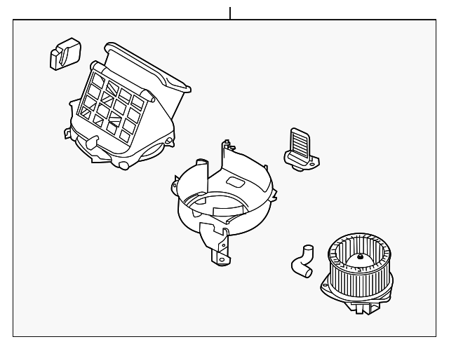 Heater and Blower Module - GM (96930909)