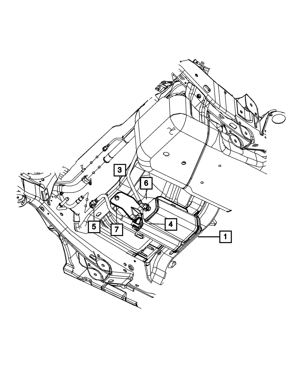 Genuine Chrysler Vapor Canister 53030838