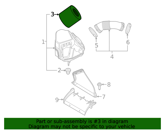 4K0133844D Air Filter 20202023 Audi Euro Parts 4 Less