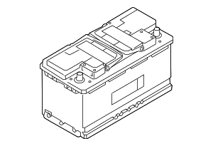 2015-2024 Land Rover Vehicle Battery 429123482 | OEM Parts Online