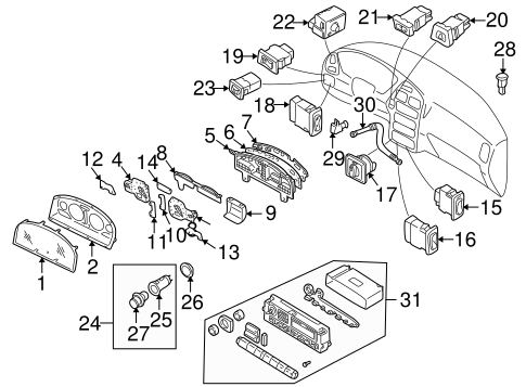 Window Defroster for 2001 Infiniti QX4 #0