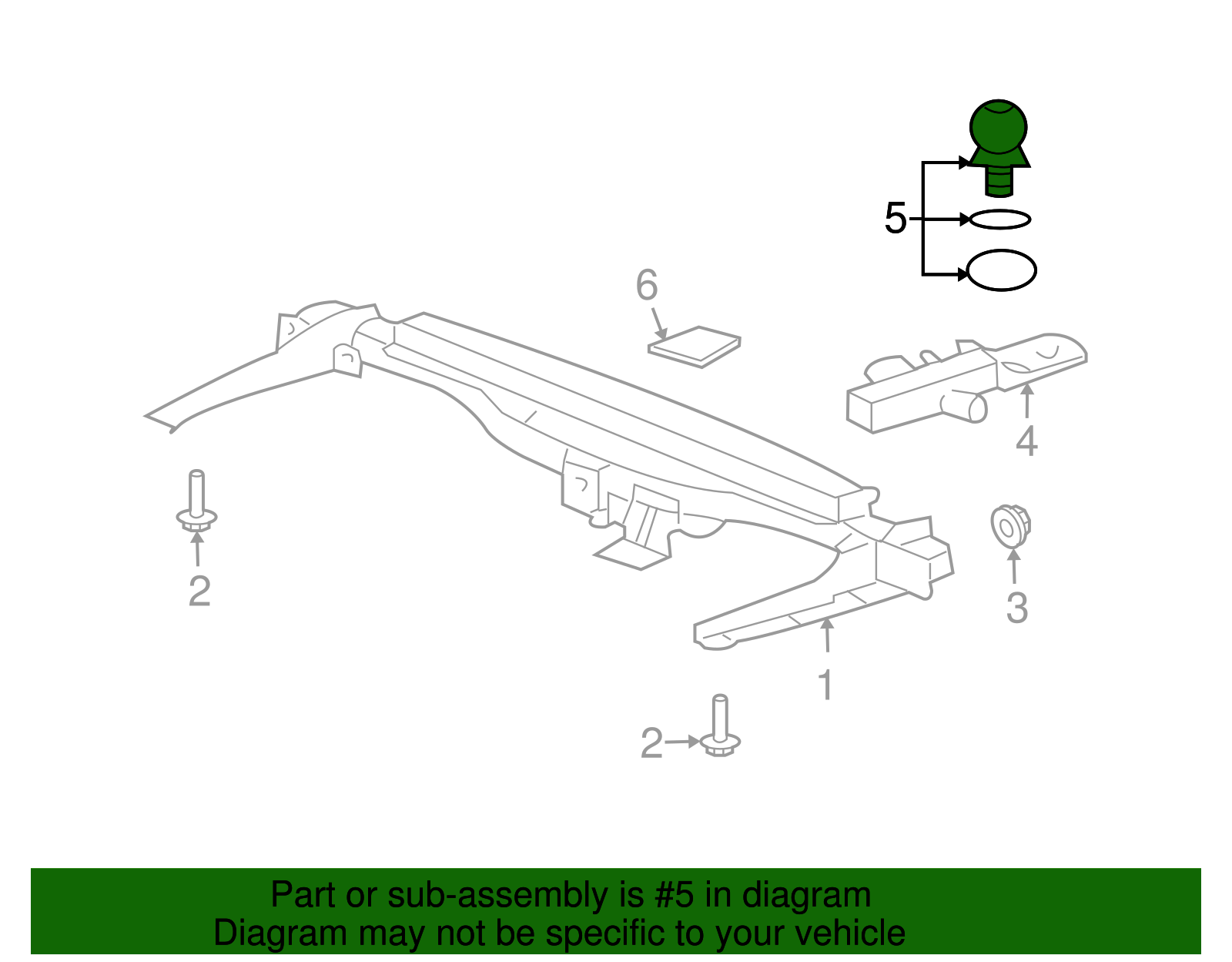 Trailer Hitch Ball - Ford (BL3Z-19F503-C)