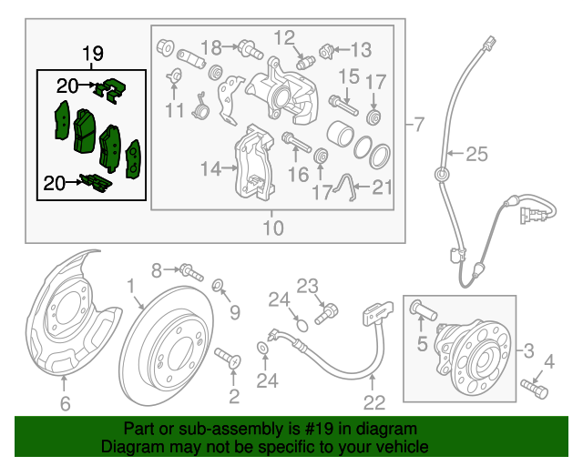 20172020 Kia Niro Brake Pads 58302F2A30 Kia Parts Store Kia Wholesale