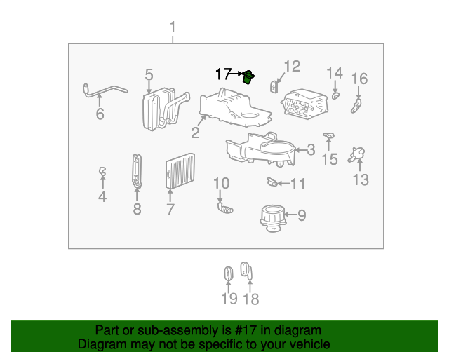 19952009 Hyundai Blower Motor Resistor 970353D000