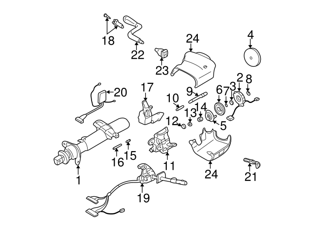 Automatic Transmission Shift Lever For Chevy Silverado & GMC Sierra 1999-2007
