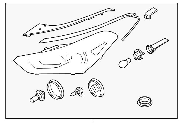 Genuine Hyundai Parts 92102-39051 Passenger Side Headlight Assembly Composite Genuine Hyundai Parts 92102-39051 Passenger Side Headlight Assembly Composite